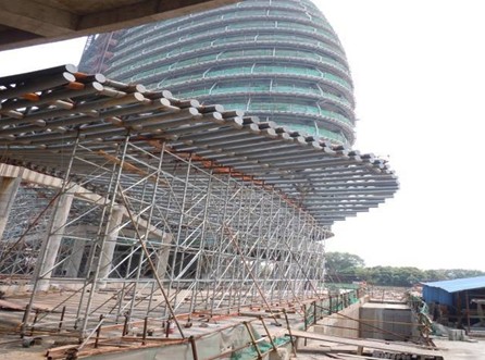 掌握【蘇州建筑腳手架】立桿基礎(chǔ)為工程奠基！