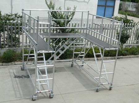 “鋁合金腳手架,輕便，堅固，方便客戶才是王道”